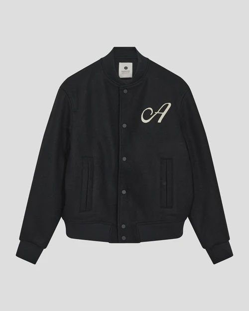 Akbertie Wool Bomber Jacket