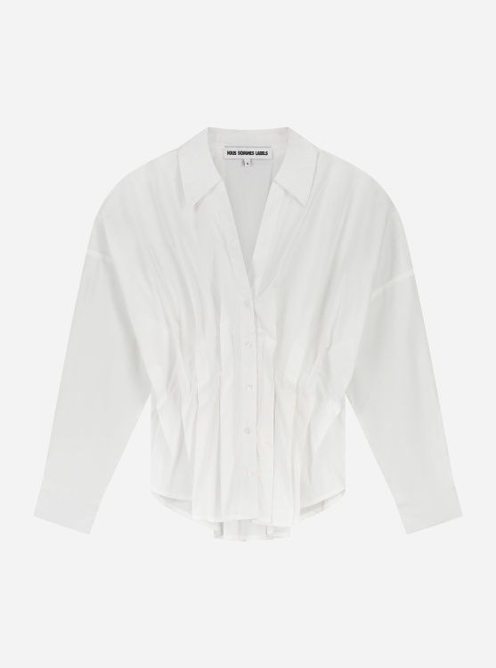 Lorrie pleated shirt