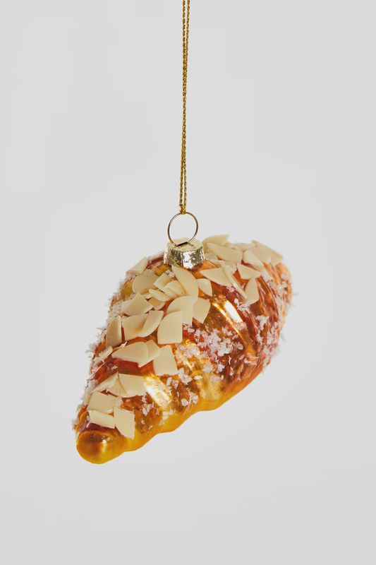 Amandel croissant kerstbal