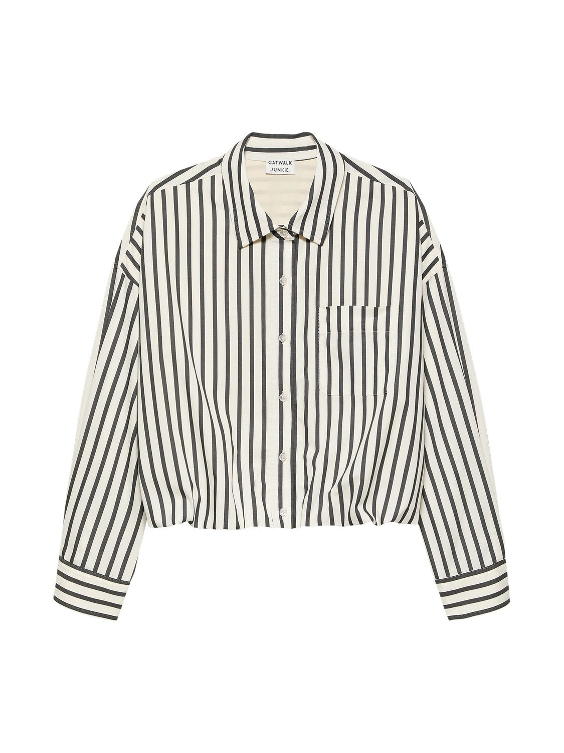 Tuck in blouse, Colour: vanilla cream, Maat: 34