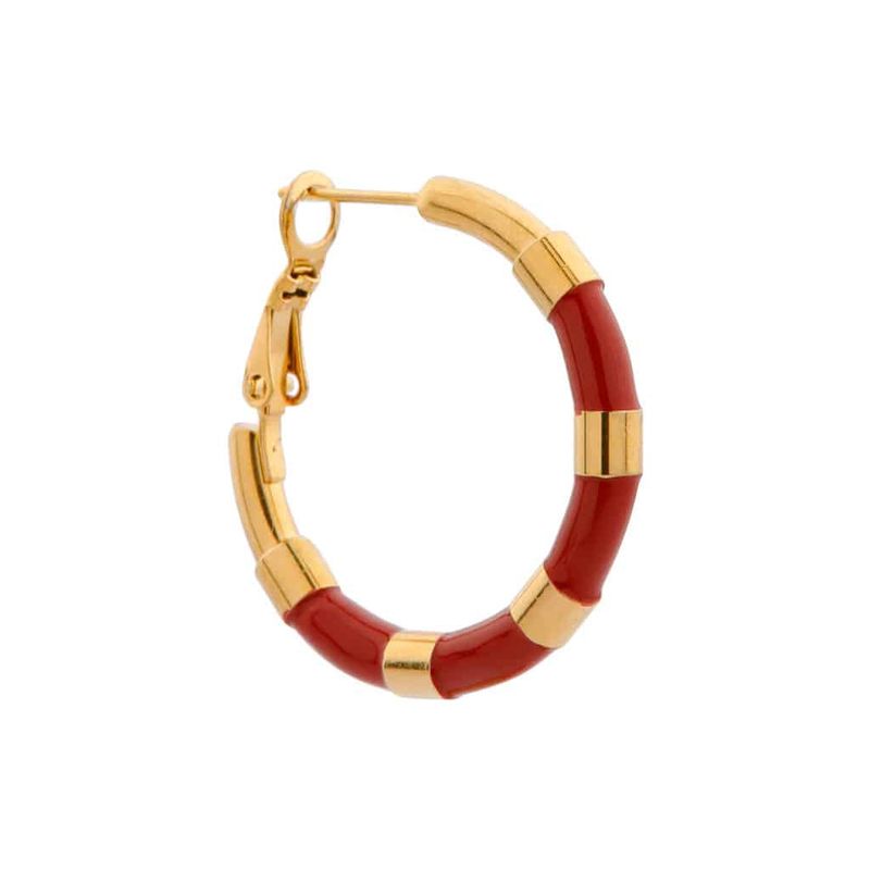 Red hoola hoop gold