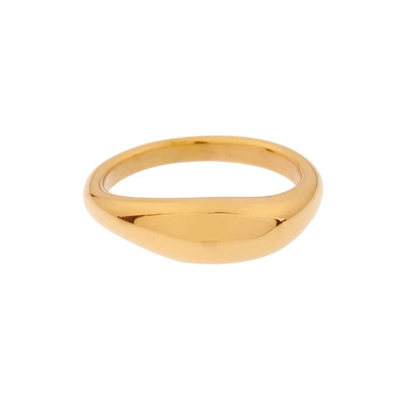 Wave ring gold