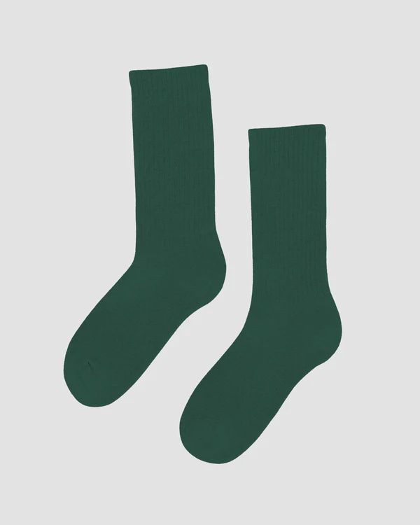 Organic active socks, Color: Emerald Green, Size: 36-40