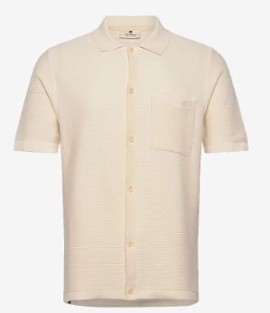 Aksvend ss knit shirt