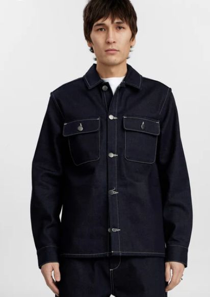 Akoscar denim overshirt