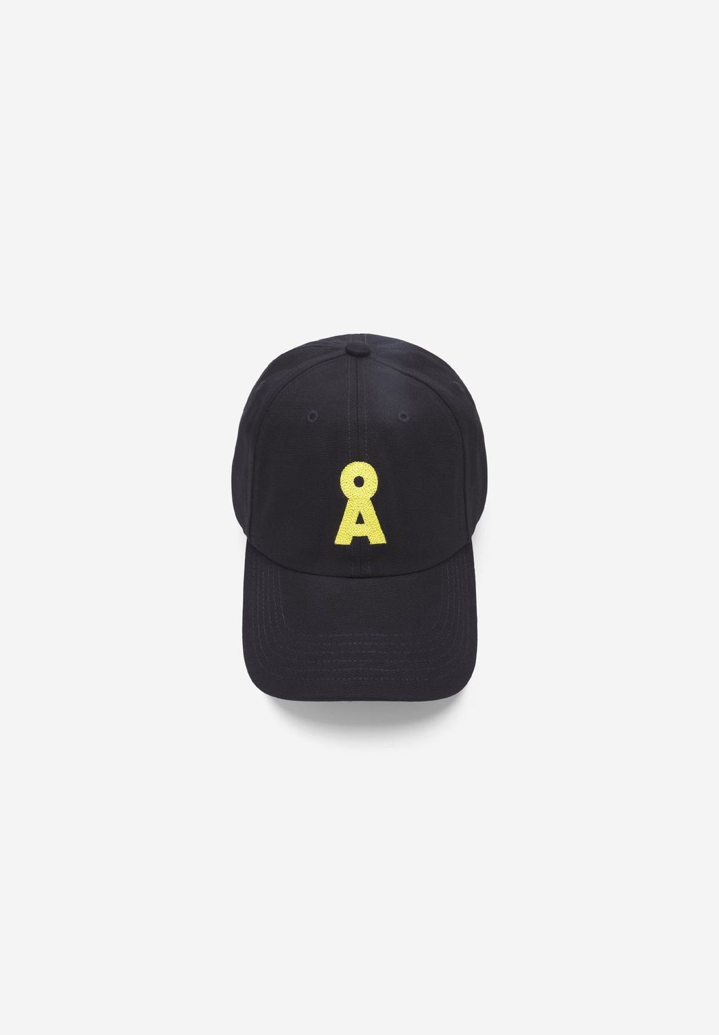 Iconic A cap, Color: black-yellow