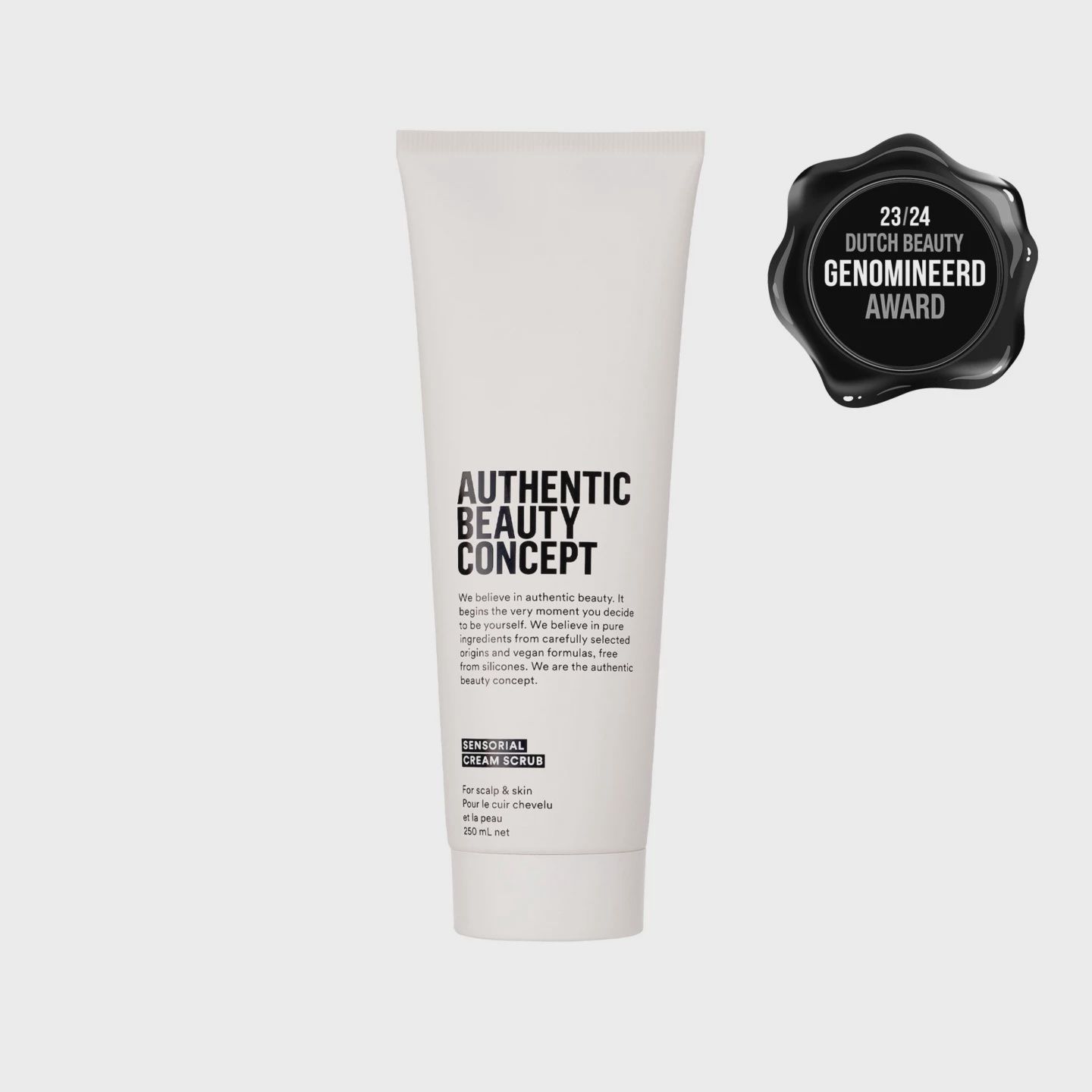 Sensorial cream scrub
