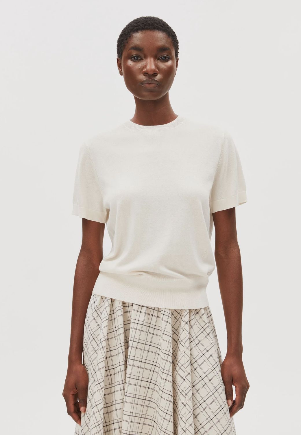 Fine sl knit sweater