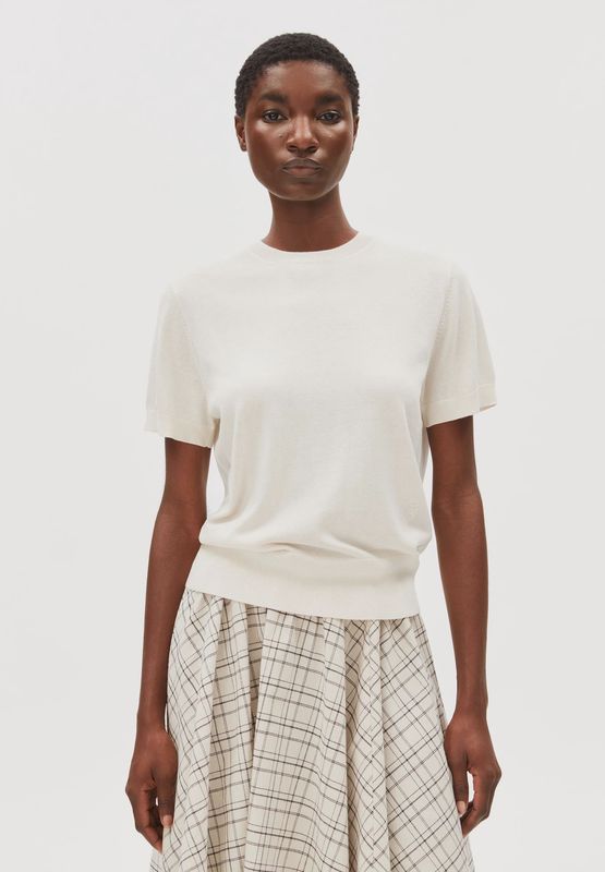 Fine sl knit sweater