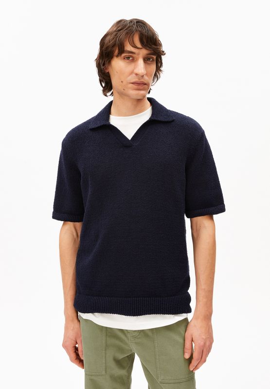 Boucle Knit Poloshirt
