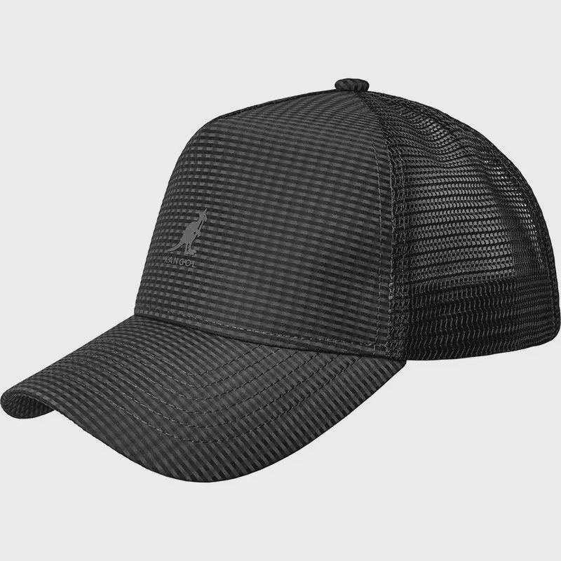Seersucker Mesh Trucker