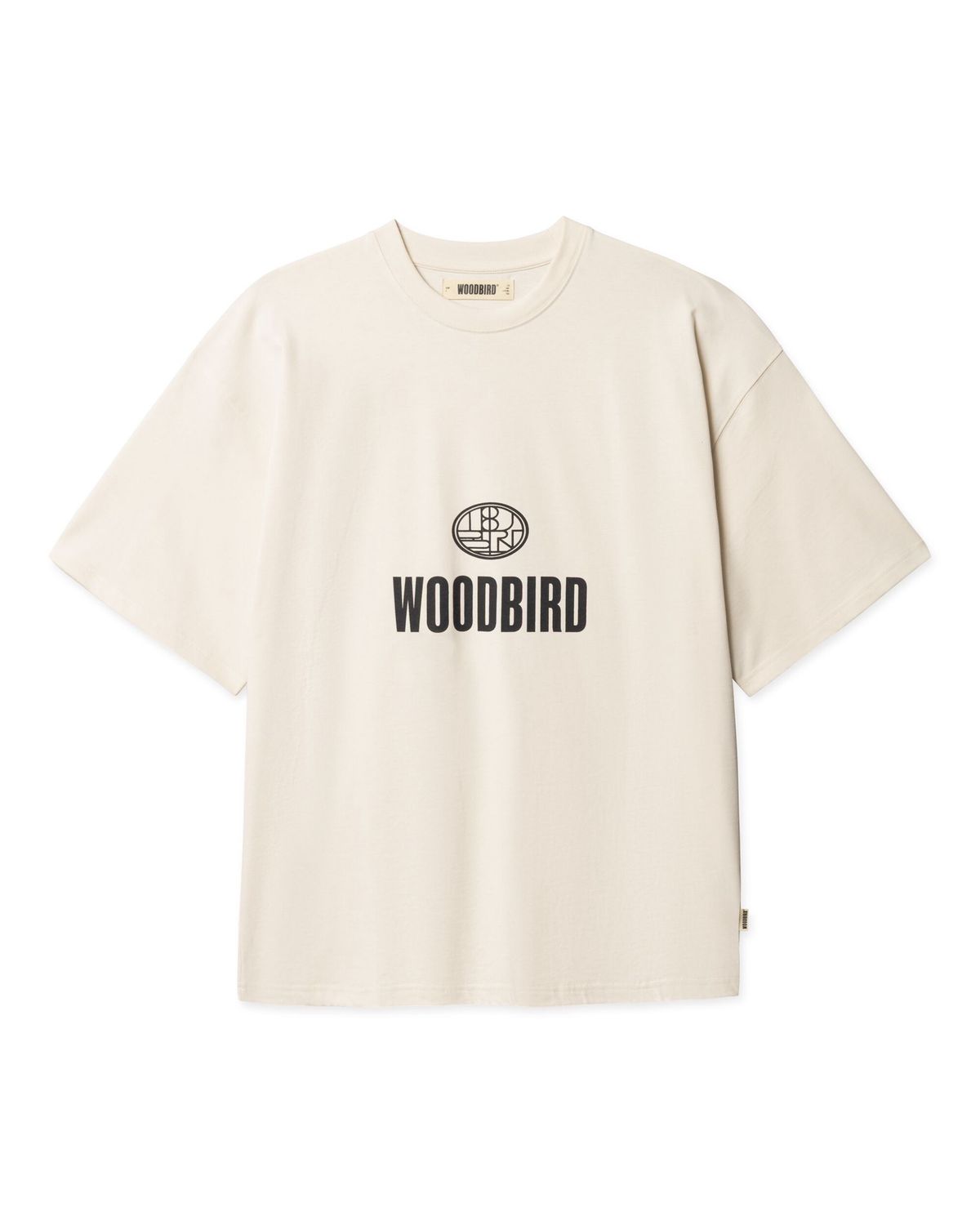 Beam Nine Tee, Colour: Off White, Size: S