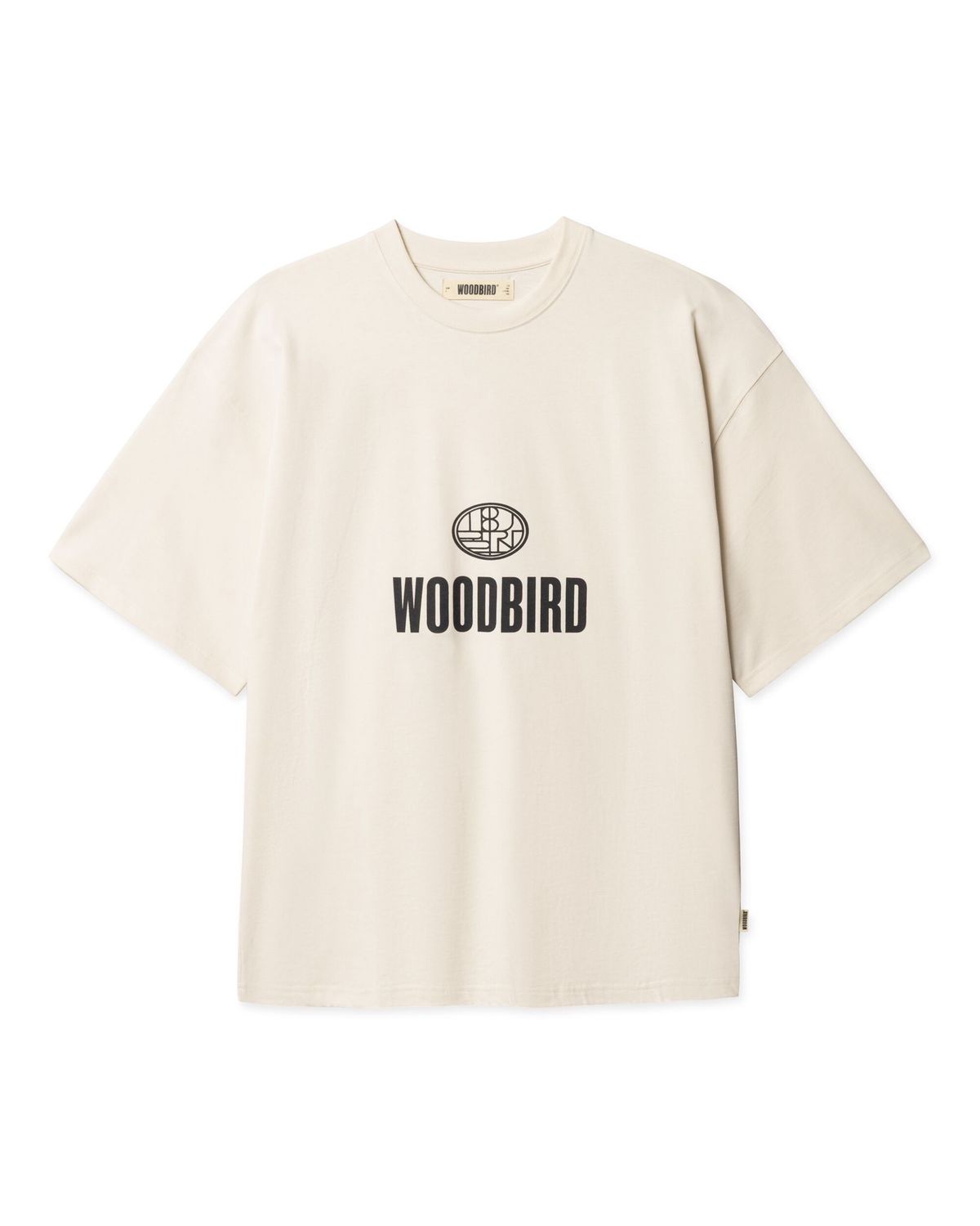 Beam Nine Tee, Colour: Off White, Size: S