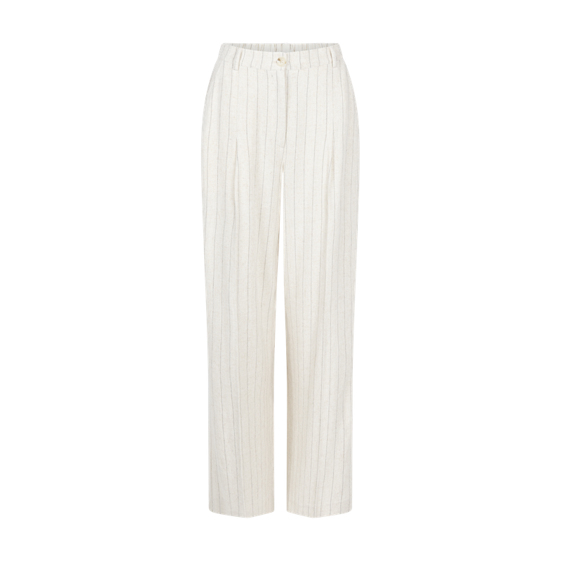 Moore pleated linnen pants