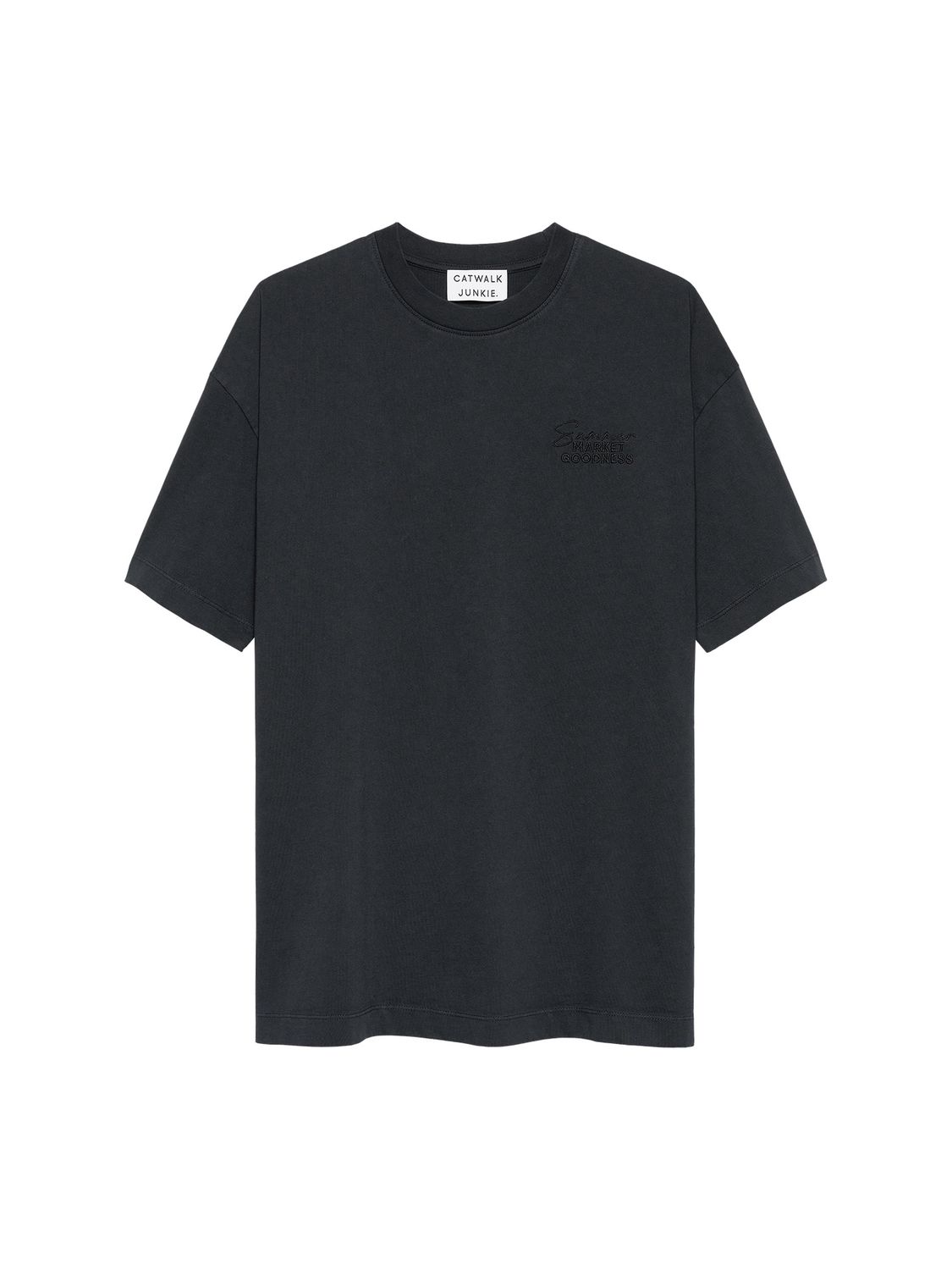 Oversized graphic T-shirt, Colour: Dark Grey, Maat: 34