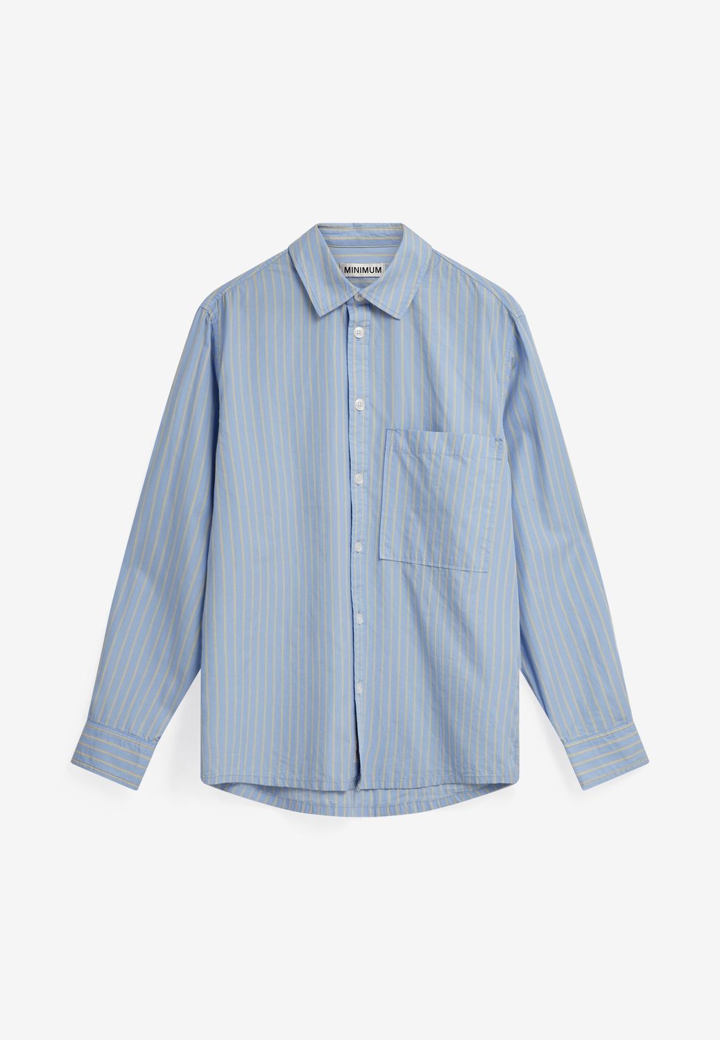 Ace striped shirt blue
