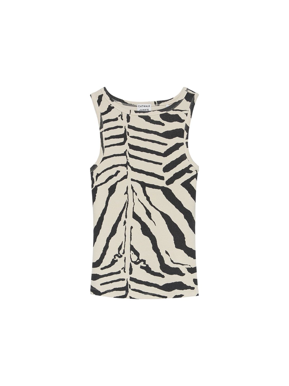 Classic zebra rib singlet