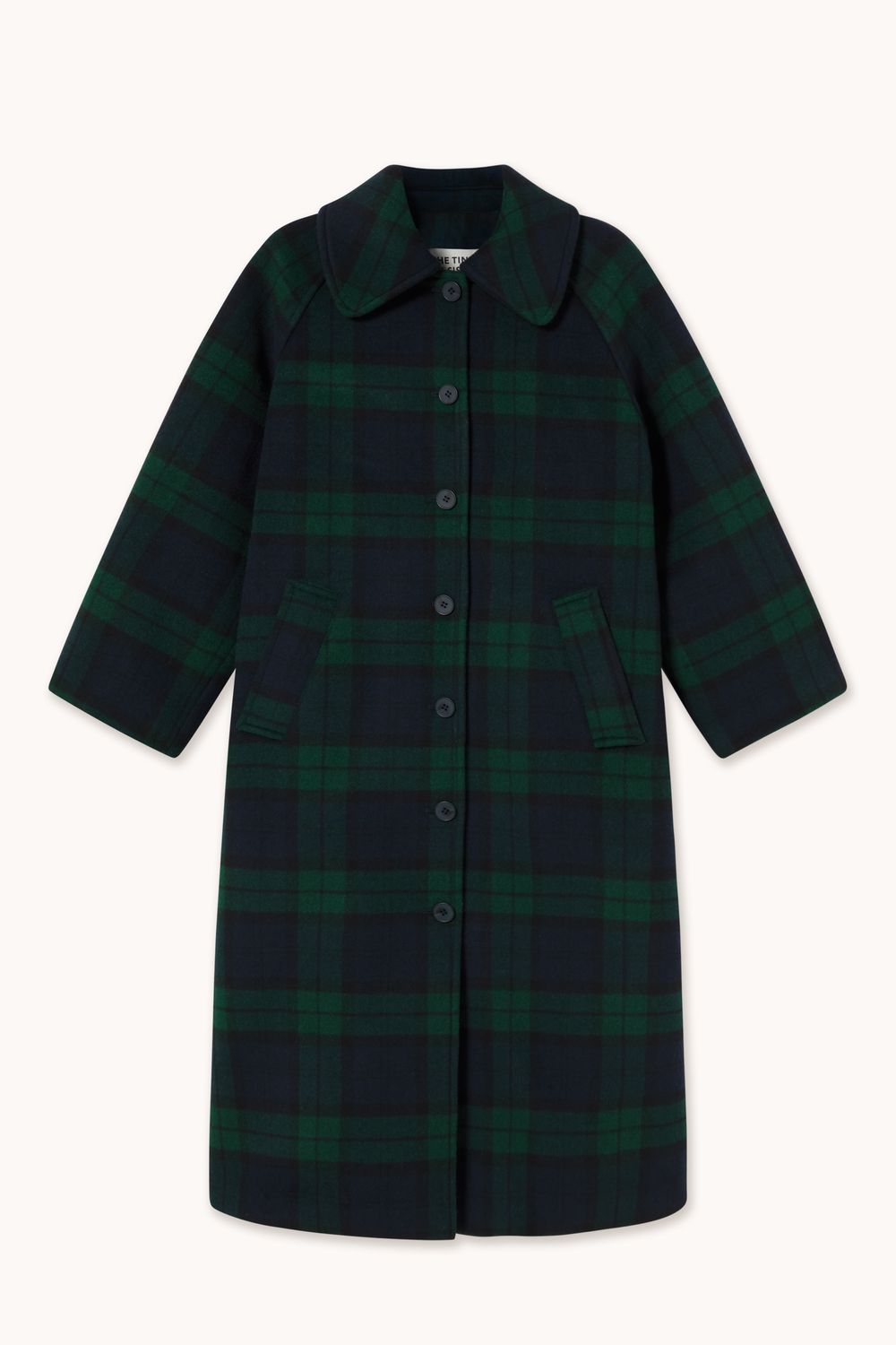 Long Check Coat