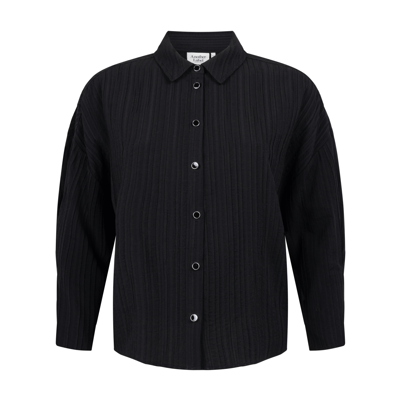 Manon Shirt l/s, Color: Black, Maat: XS