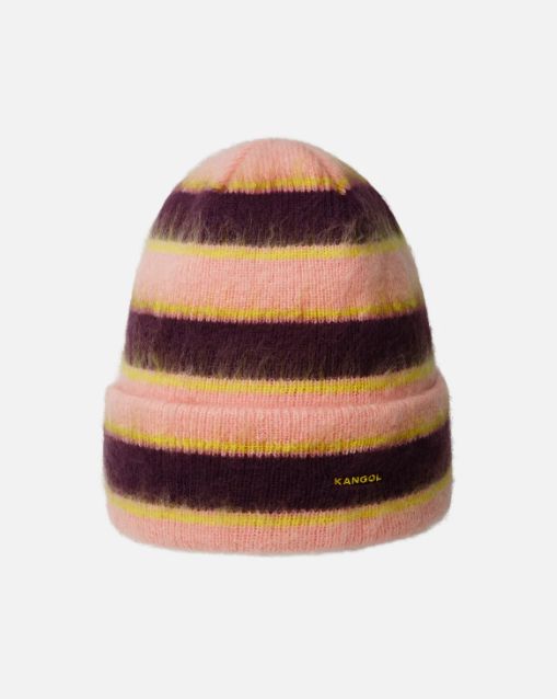 Fuzzy Stripe Beanie FW26