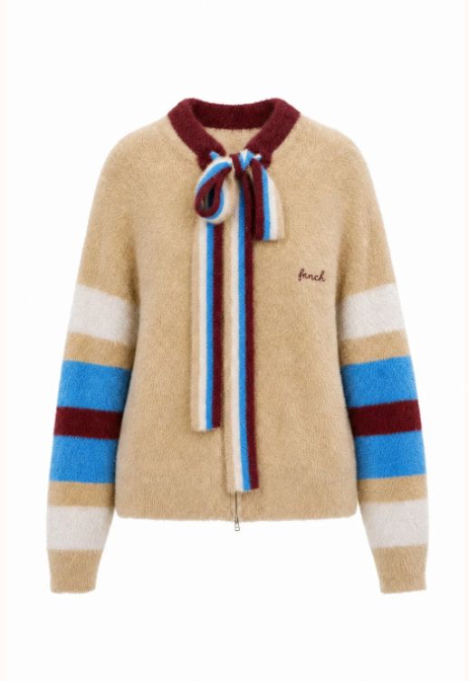 Apolla Cardigan, Color: Beige, Maat: XS