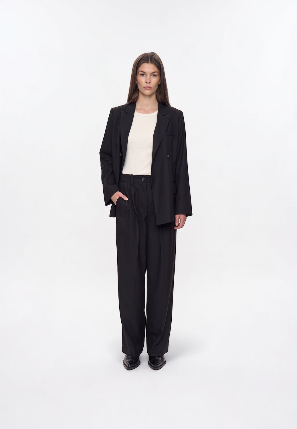 Chloe pants, Color: zwart, Maat: 34