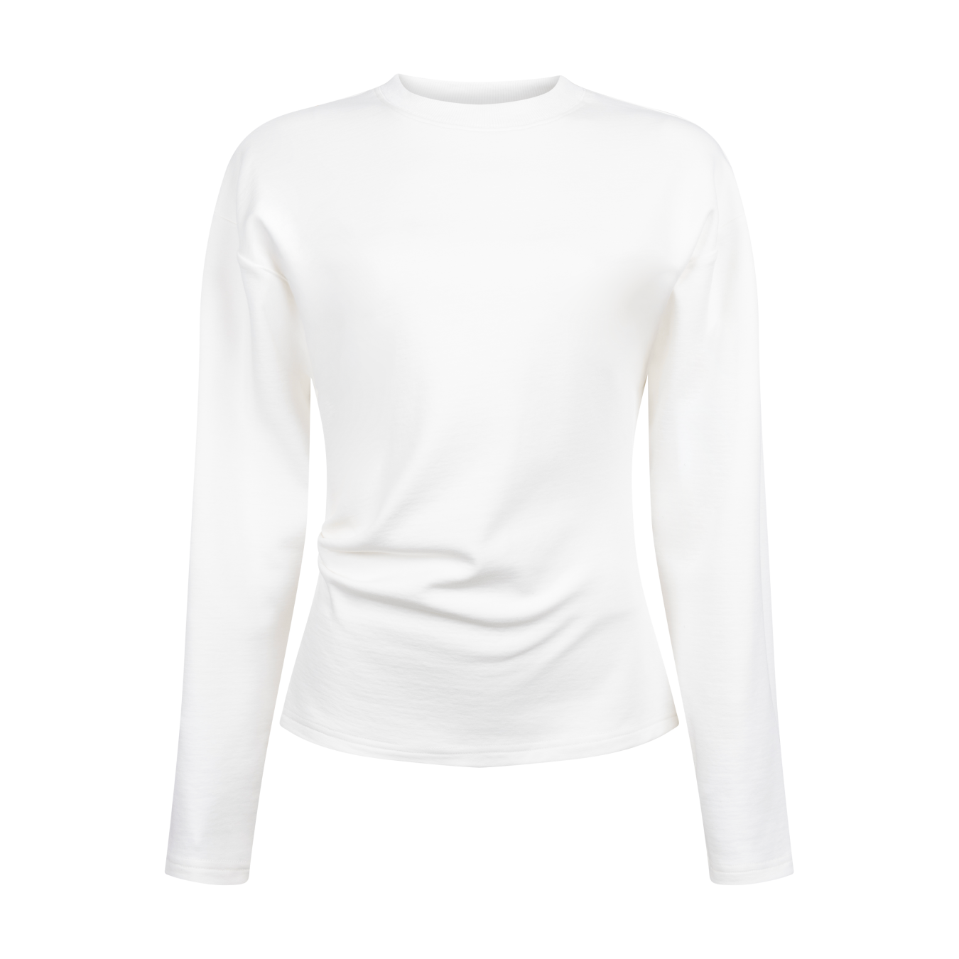 Marguerite T-shirt l/s, Color: Off-White, Maat: XS