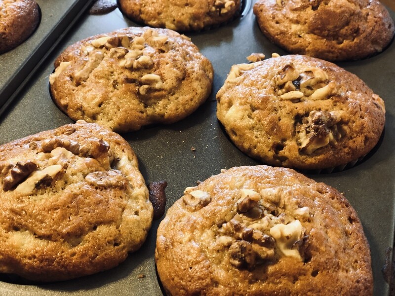 Becca's Banana Nut Muffins - Half Dozen