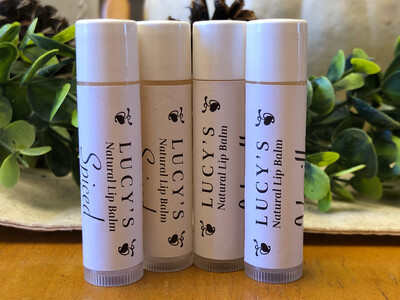 Lucy’s All Natural Lip balm - 4 Pack