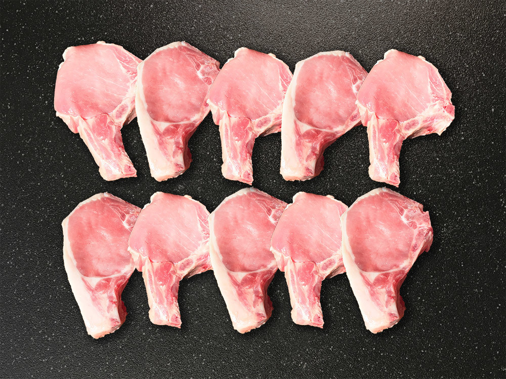 10 Pork Chops Party Pack - 10% Savings