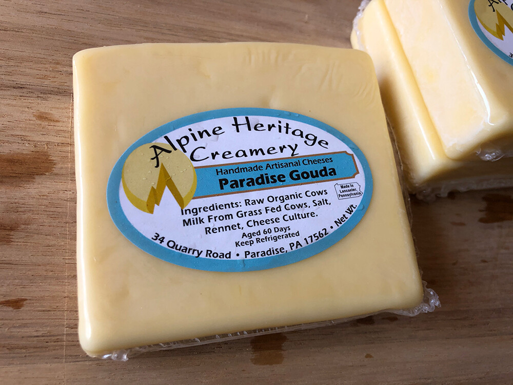 Organic Paradise Gouda Cheese Organic Paradise Gouda Cheese