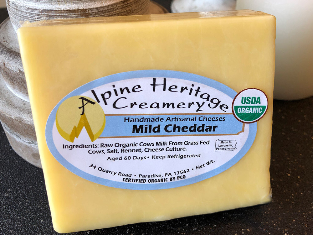 Organic Mild Cheddar Cheese