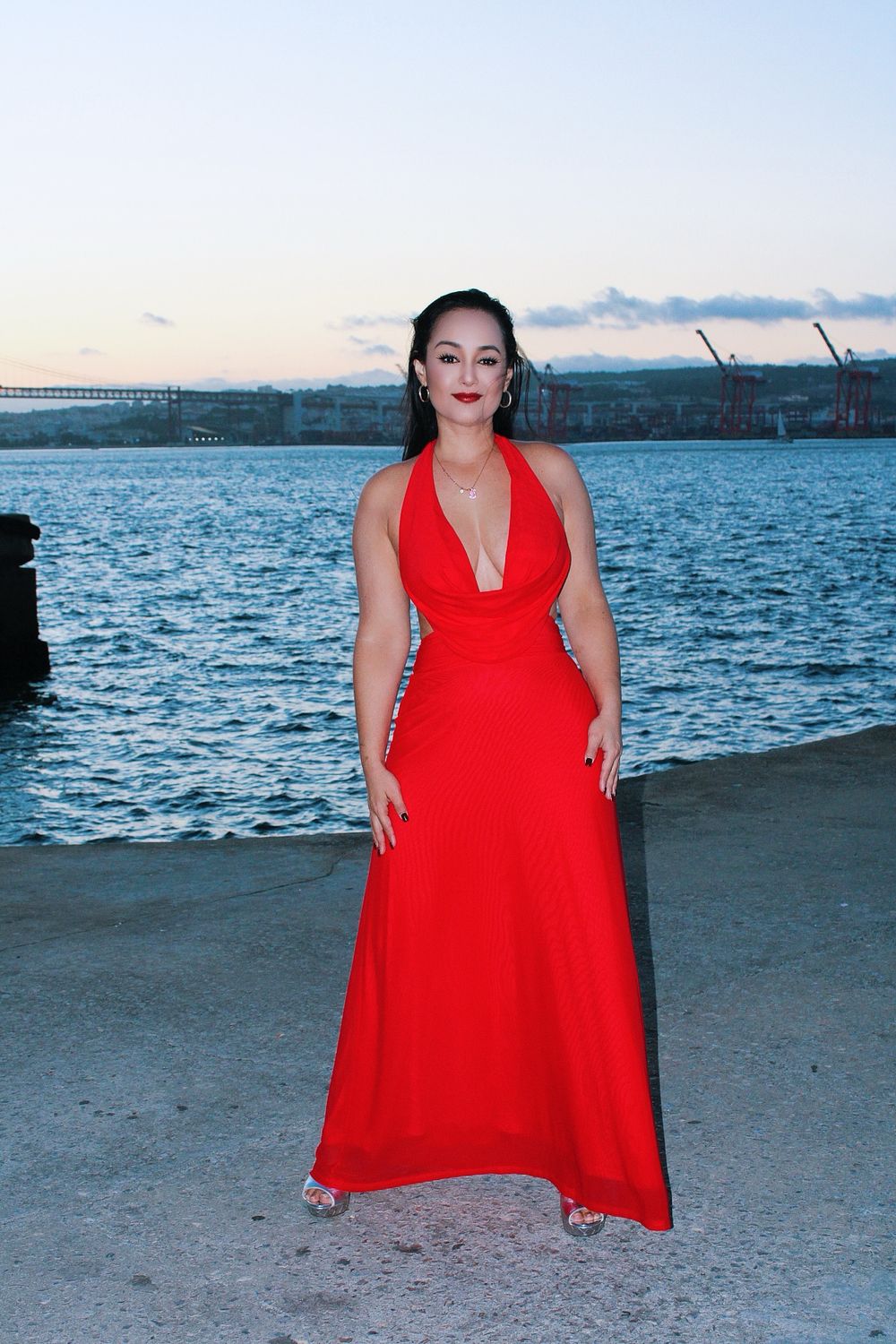 Vestido Vermelho Sensual