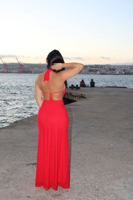 Vestido Vermelho Sensual