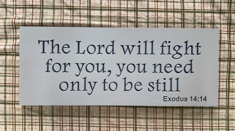 The Lord Will Fight Exodus 14:14