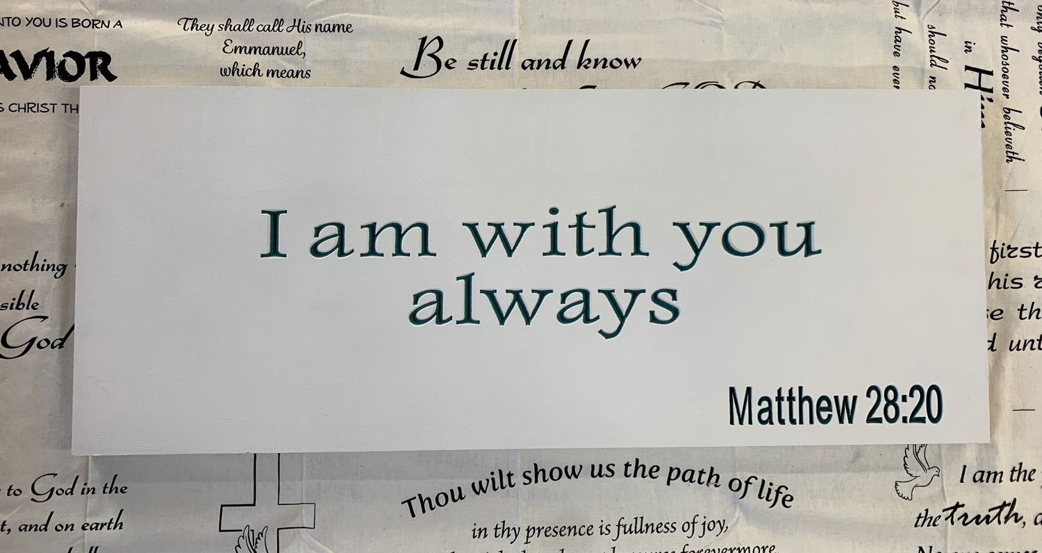 I am With You Matthew 28:20
