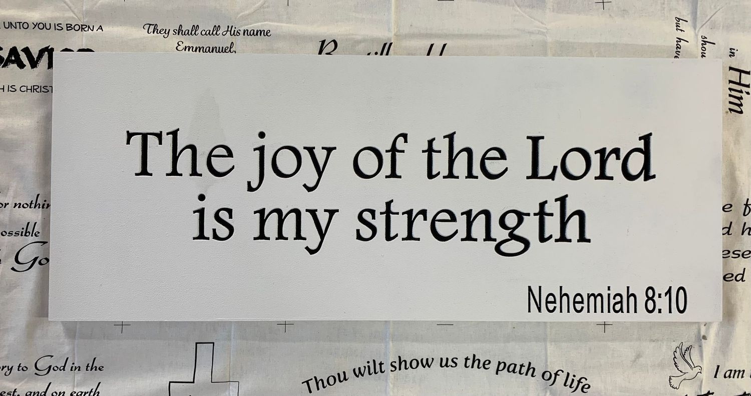 The Joy of the Lord Nehemiah 58:11