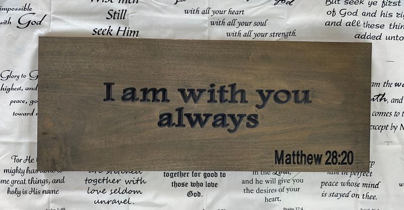 I am With You Matthew 28:20