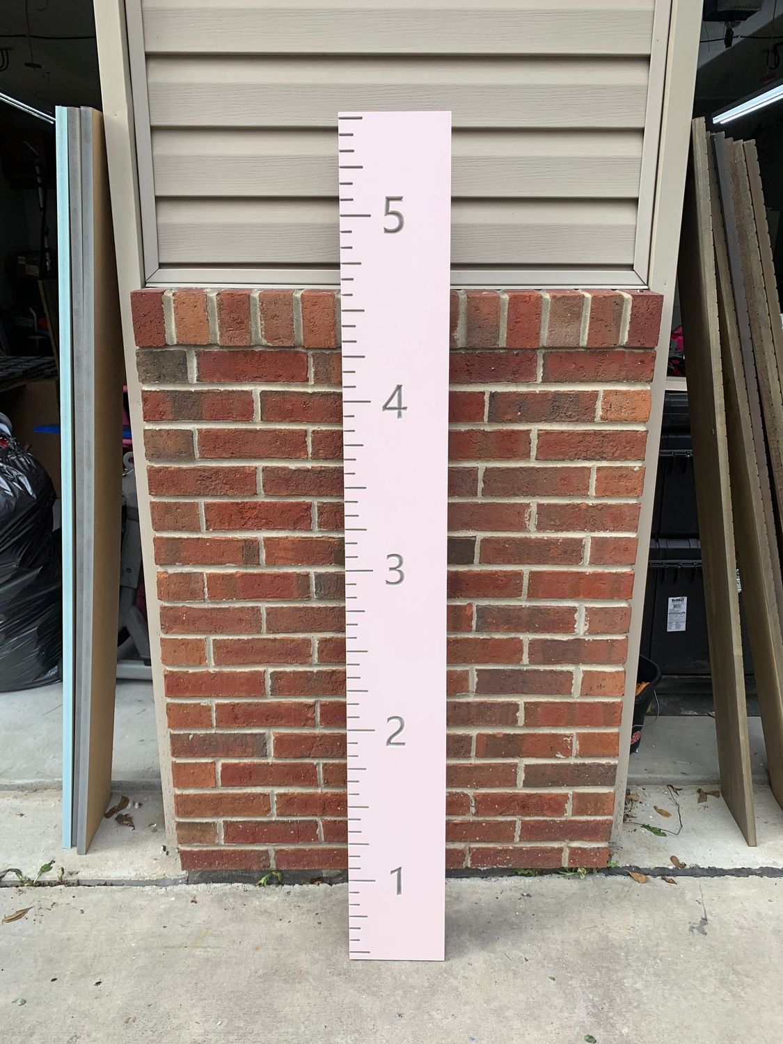 7ft Height Ruler w/name