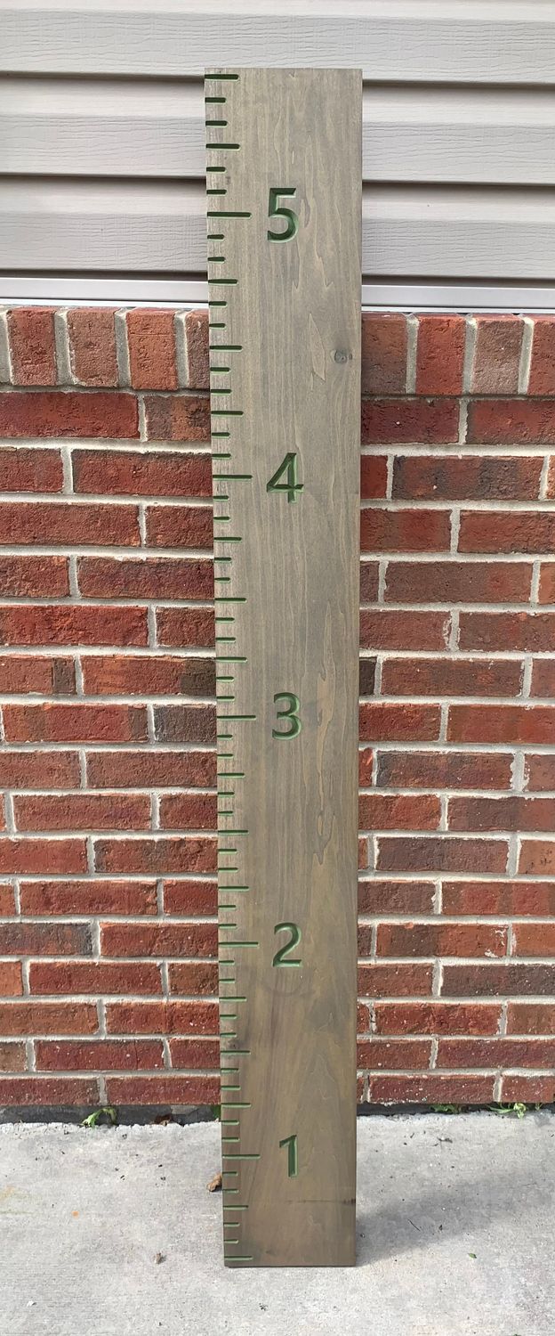 6ft Height Ruler w/name