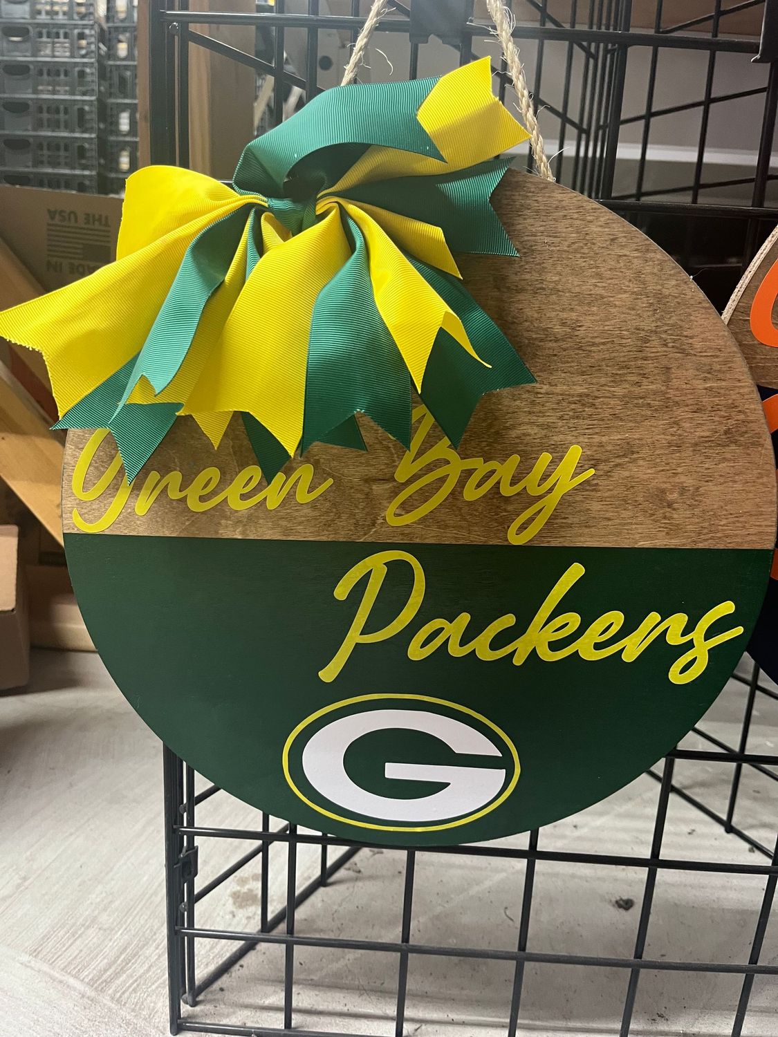 Packer Door Hanger w/ribbon