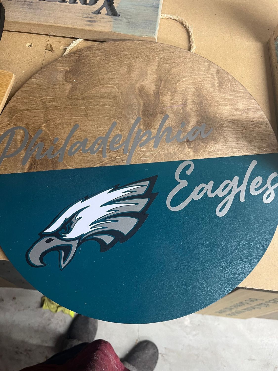 Eagle Door Hanger no ribbon