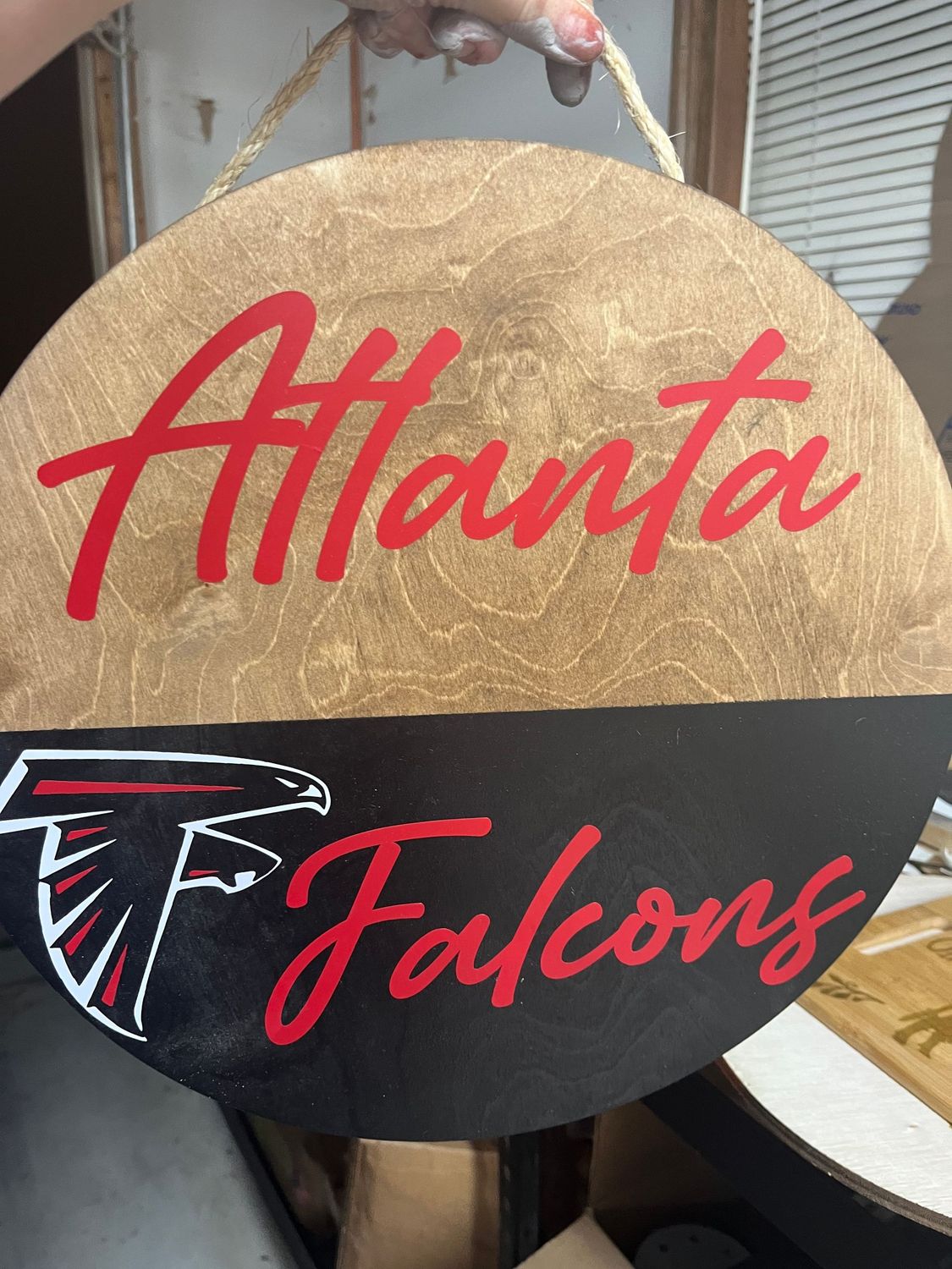 Falcon Door Hanger no ribbon