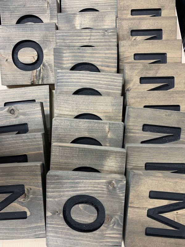 N-Stained Letter
