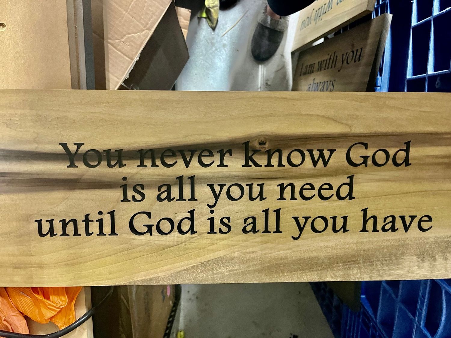 You Never Know