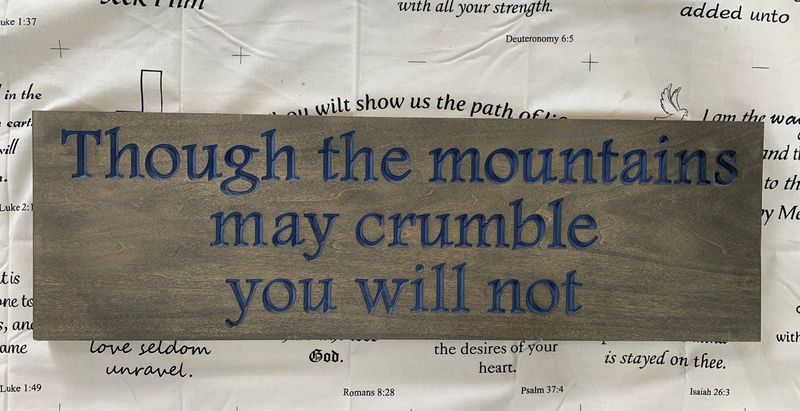Though The Mountains