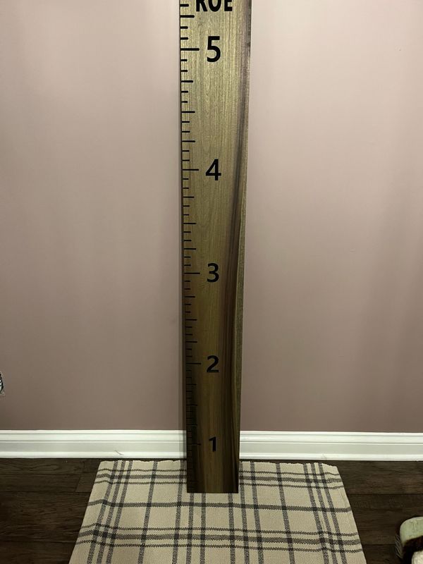 5ft Height Ruler w/name