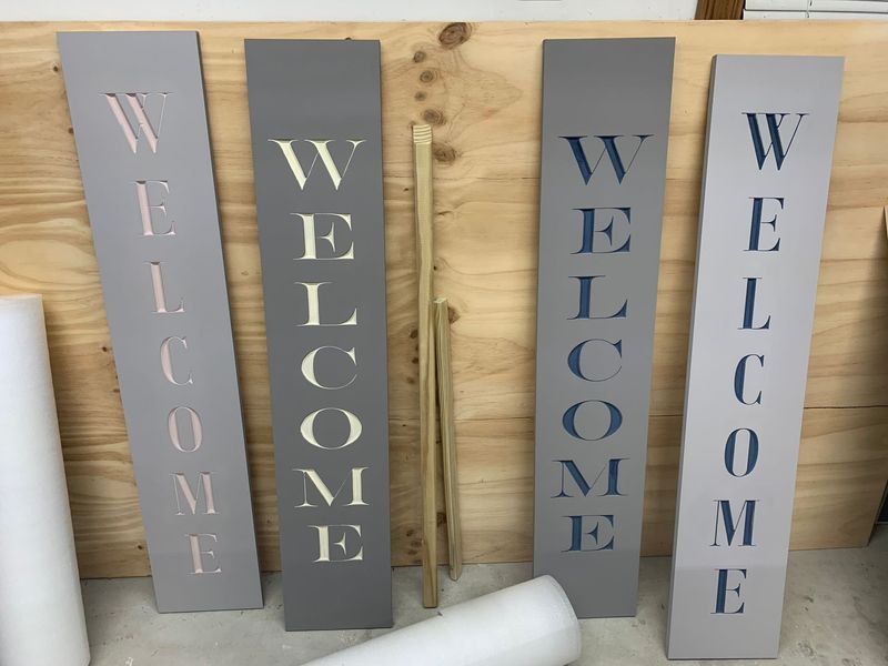 Welcome Single Sided