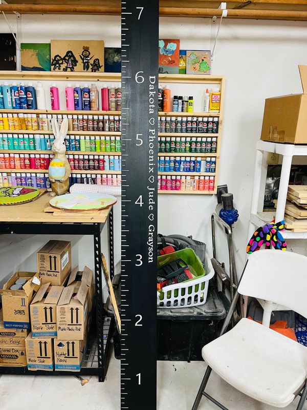 7ft Height Ruler w/name