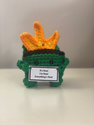 Emotional Support Dumpster Fire